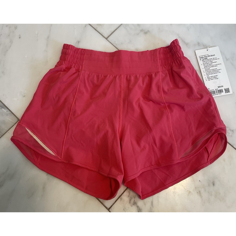 lululemon athletica Pink Athletic Shorts - Picture 1 of 10